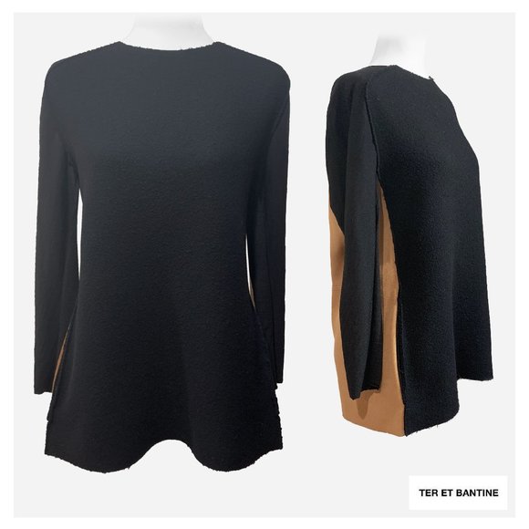 TER ET BANTINE Block Top Raw Edge on the front - Picture 1 of 4